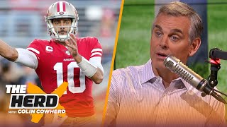 Colin Cowherd fills out his 'Quarterback Face' Bracket for NFL Playoffs | NFL | THE HERD