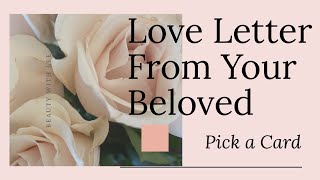 Love Letter!- What do they want to say? What are their secret messages? PICK A CARD Love Tarot