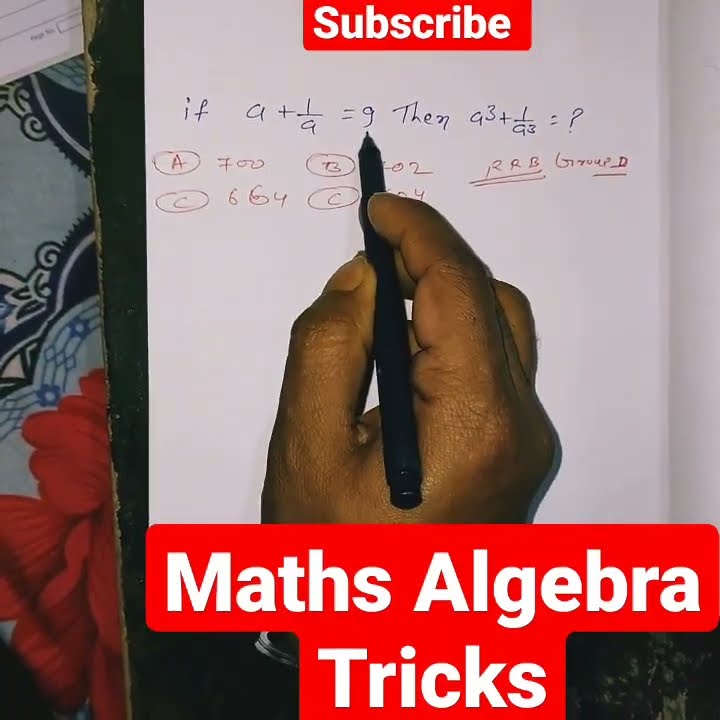 Algebra Tricks Maths Tricks Tricks Shorts Maths Hot Maths Tricks