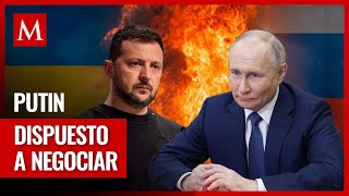 Ejército ruso tomó control de localidades en Ucrania: Putin dispuesto a negociar