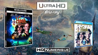 Hook (MASTER 4K) : Comparatif 4K Ultra HD vs Blu-ray