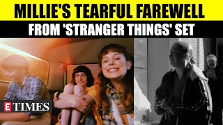 'I'm Nowhere Ready': Millie Bobby Brows Breaks Down; Emotional Goodbye To Stranger Things | WATCH