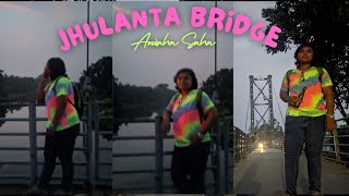 Bangaon Jhulanta Bridge🤼‍♂️ /Hanging Bridge (বনগাঁ ঝুলন্ত ব্রিজ) ||Anisaha Saha||