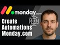 Monday.com: How to Create Automations (2025 No-Code Workflow Builder Tutorial)