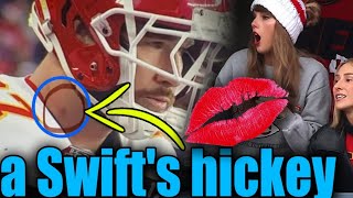 OMG!!! Taylor Swift leave a HICKEY on Travis Kelce's neck