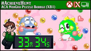 #AchieveHunt - ACA NeoGeo Puzzle Bobble (XB1) - 1000G in 33m 34s!