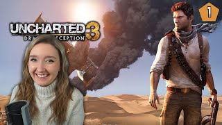 First Time Playing Uncharted 3 Drake's Deception! - First Playthrough Part 1