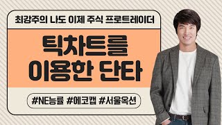 틱차트를 이용한 단타 (NE능률,에코캡,서울옥션)