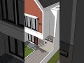 FASADE 21. DESAIN RUMAH YANG LAGI POPULER. RUMAH 2 LANTAI SCANDINAVIAN DILAHAN UK. 6 x 10 m²