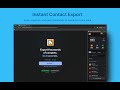 Stop Saving Numbers! 🛑 Export 10,000 WhatsApp Contacts in 1 Click in CSV format