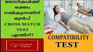 Crossmatch Test / Compatibility Test in Blood Transfusion (Malayalam)