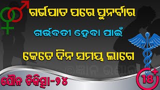 ଗର୍ଭପାତ ପରେ ପୁନର୍ବାର ଗର୍ଭବତୀ ହେବା ପାଇଁ କେତେ ଦିନ ସମୟ ଲାଗେ !