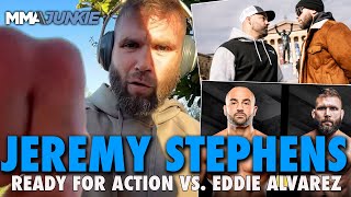 Jeremy Stephens Warns Eddie Alvarez Before BKFC Fight: 'My Hands Are Better Than Mike Perry'