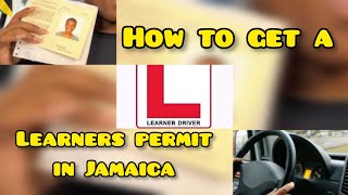 How to fill out a Jamaica🇯🇲 Learner's Permit application form