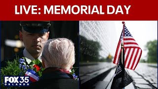 LIVE: Memorial Day ceremonies, events; Tomb of Unknown soldier