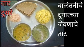 बाळंतनीचे दुपारच्या जेवणाचे ताट | Newly mother's diet | Balantanicha aahar @Mohak