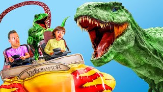 NOS MONTAMOS EN EL VELOCIRAPTOR Itarte Vlogs