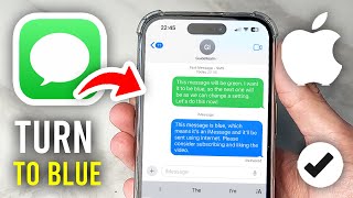 How To Turn Green Messages To Blue On iPhone - Full Guide