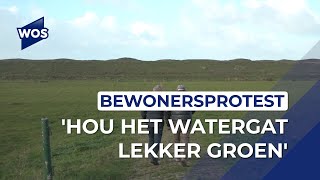 Omwonenden willen Watergat groen houden