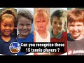 Guess the tennis players from their childhood photos