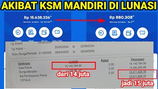 JANGAN BAYAR PINJOL LIVIN MANDIRI, KALO BELUM TAU INI