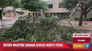DFW severe storm damage: What we're seeing across North Texas