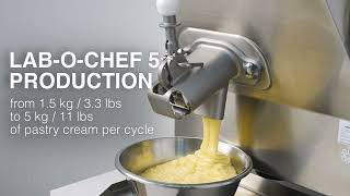 Lab-O-Chef 5, the Carpigiani machine designed to express your culinary creativity to the fullest