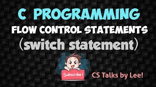 C Programming Tutorial - 8 | switch statement