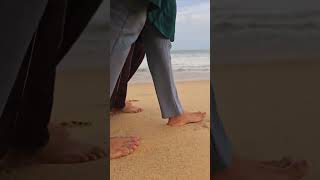 #Srilanka #akkaraipattu beach #evening fun #enjoy #shortsfeed # shortsvideo #shortsviral😄🤩