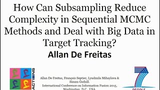 How Can Subsampling Reduce Complexity In Smcmc Methods And Deal With Big Data In Target Tracking