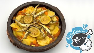 Tagra d'anchois à la marocaine - recette