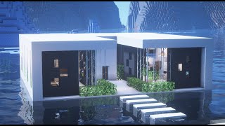 おしゃクラ Part36 水上コテージを作ってみた Minecraft