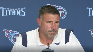 The Foundation Begins and is Built Now | Mike Vrabel Press Conference