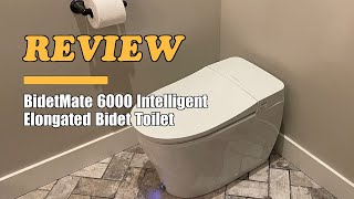 BidetMate 6000 Intelligent Elongated Bidet Toilet - Review 2024