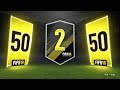 50 x 2 PLAYER TOTS PACKS : FIFA 18 Ultimate Team