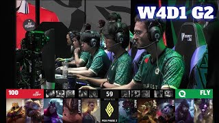 100 vs FLY | Week 4 Day 1 S13 LCS Summer 2023 | 100 Thieves vs FlyQuest W4D1 Full Game