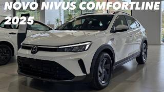 Avaliação Novo VW Nivus Comfortline 2025 - O melhor  Custo-Beneficio da linha!!! (4K)