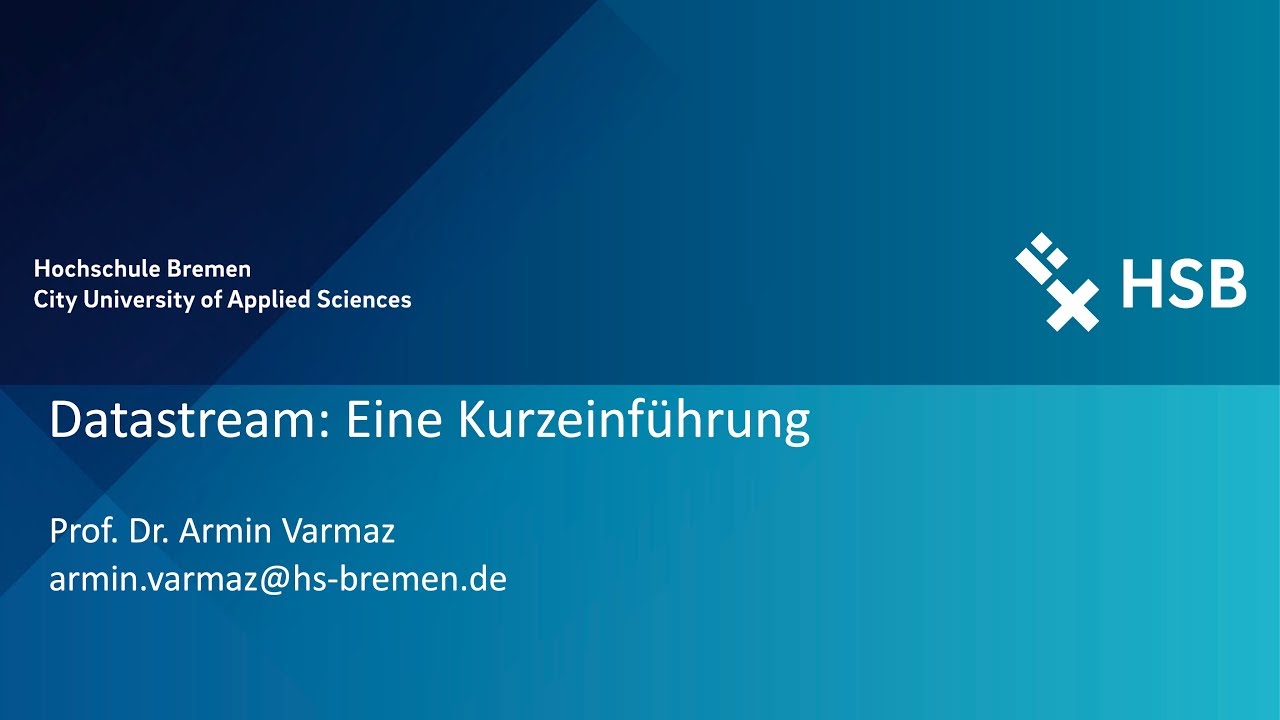 Datastream Intro E1 1 Youtube