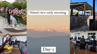 Day-2| Dharan to Bhedetar|Story Making,videography and photography training|Lumanti|@alinarumdali