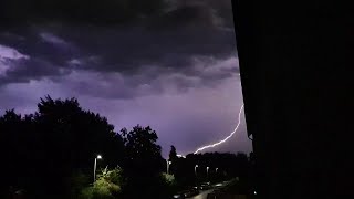 Blitzintensives Gewitter vom 06.09.2022