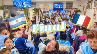 Watched World Cup final at La Esquina Criolla in little 🇦🇷 , NY. Re-enjoy celebrations & vibes🥳