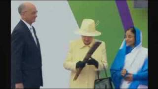 Commonwealth baton starts journey to India