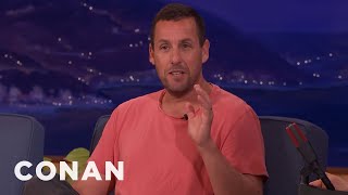 Harrison Ford Asked Adam Sandler To Wash His Car | CONAN on TBS