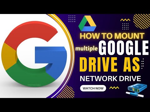 How to Mount Google Drive as a Network Drive | Google Drive as a Windows map network drive