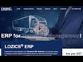 LOZICS®  Transport Management System  (TMS) | Cloud Logistics System | Fleet Software Presentation