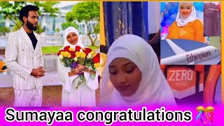 Sumayaa congratulations 🎊