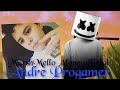 MARSHMELLO - ALONE (OFFICIAL MUSIC VIDEO FORTNITE) BLOCK MUSIC