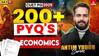 CUET PG 2025 Economics | 200 + PYQs | Most Important Questions Series | CUET PG MA Economics 🚀