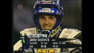 Jamie Bestwick - X-Games BMX Vert 1998 [Run 1 & 2]