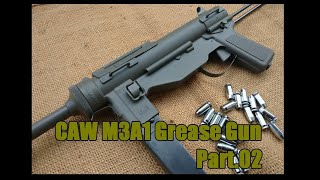 ToyGunﾓﾃﾞﾙｶﾞﾝ発火【CAW M3A1 グリースガンを社外製カートで発火（注意事項あり）】